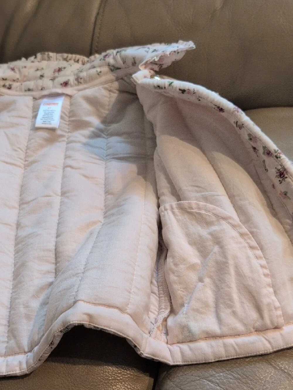 Gymboree quilted floral